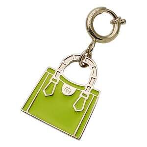 Gucci Bamboo Diana Metal Green Enamel Keychain Bag